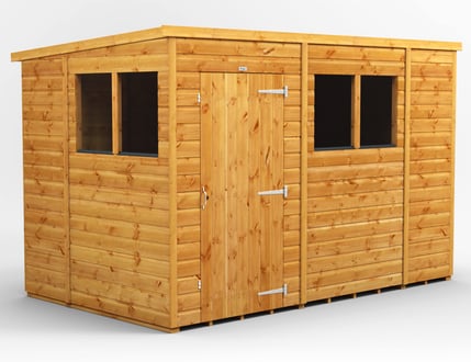 Power Shiplap Pent Sheds