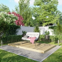 Power 6x10 Wooden Decking Kit