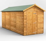 Power 16x6 Windowless Overlap Apex Wooden Shed