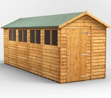 Power 18x6 Overlap Apex Wooden Shed