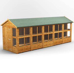 Power 20x6 Apex Potting Shed 