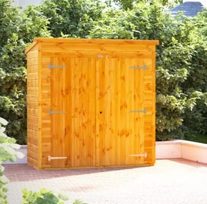 Power 6x3 Pent Storage Shed