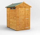 Power 6x4 Apex Security Shed