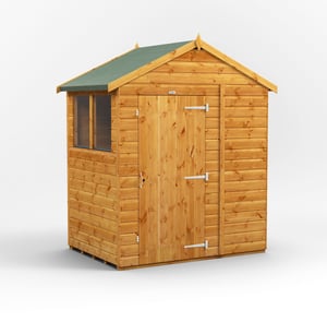 Power 4x6 Apex Wooden Shed