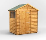 Power 4x6 Overlap Apex Wooden Shed