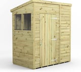 Power 6x4 Premium Pent Wooden Shed