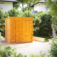 Power 6x6 Pent Storage Shed
