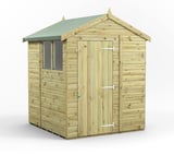 Power 6x6 Premium Apex Wooden Shed