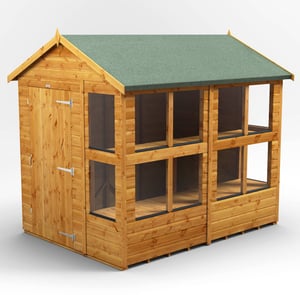 Power 8x6 Apex Potting Shed 