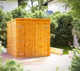 Power 6x8 Pent Storage Shed