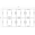 Power 8x14 Wooden Decking Kit Dimensions