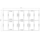 Power 8x14 Wooden Decking Kit Dimensions