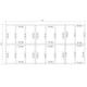 Power 8x16 Wooden Decking Kit Dimensions