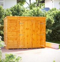 Power 8x4 Pent Storage Shed