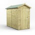 Power 8x4Premium Apex Windowless Wooden Shed