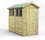 Power 8x4 Premium Apex Wooden Shed
