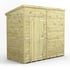 Power 8x4 Premium Pent Windowless Wooden Shed