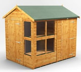 Power 8x6 Apex Potting Shed Combi