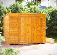 Power 8x6 Pent Storage Shed