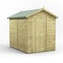 Power 8x6 Premium Apex Windowless Wooden Shed