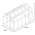 Palram Canopia EcoGrow 6x10 Greenhouse Dimensions