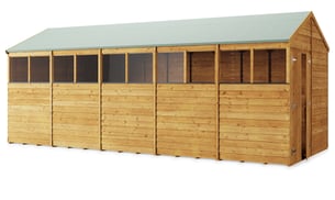 20x8 Apex Overlap Wooden Shed