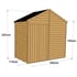 4x8 Windowless Apex Overlap Wooden Shed Dimensions
