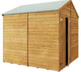 8x8 Windowless Apex Overlap Wooden Shed