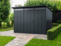 Hormann Berry 8x8 Pent Metal Garden Shed