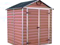 Palram Canopia 6x5 Plastic Skylight Amber Shed