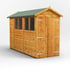 Power 10x4 Apex Wooden Shed Double Doors