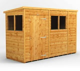Power 10x4 Pent Wooden Shed