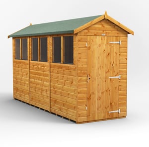 Power 12x4 Apex Wooden Shed