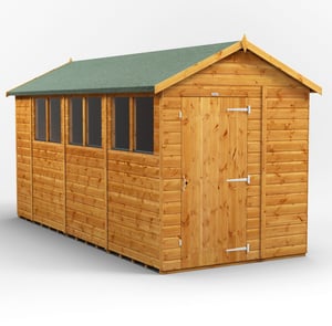 Power 14x6 Apex Wooden Shed