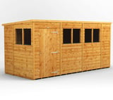 Power 14x6 Pent Wooden Shed