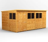 Power 14x8 Pent Wooden Shed