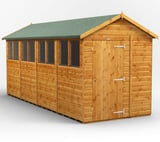 Power 16x6 Apex Wooden Shed