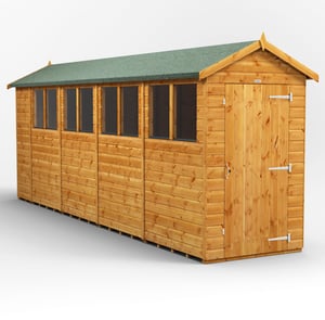 Power 18x4 Apex Wooden Shed