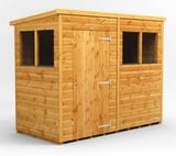 Power 8x4 Pent Wooden Shed