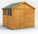Power 8x8 Apex Wooden Shed