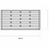 Grange Elite Esprit Square Fence Panel 0.9m Dimensions