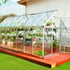 Silver Palram Harmony 6x14 Greenhouse Clear Polycarbonate Glazing