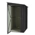 Lotus 4x8 Lean To Shed Antracite Grey Door