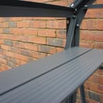 Powder Coated 2 Slat Shelving 