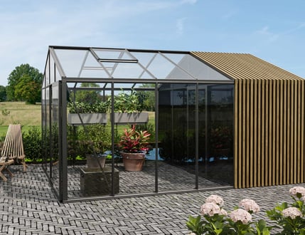 Stali Classic Greenhouse with Acoya Storage