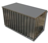 Emerald 6x2 Anthracite Grey Metal Storage Box