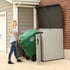 Lifetime 6x3.5 Plastic Outdoor Storage Unit Wheelie Bin
