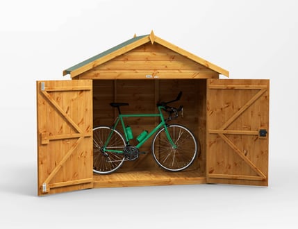 Power Apex Bike Sheds