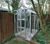 Elite Compact 4x6 Greenhouse - Horticultural Glazing