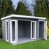Shire Aster 10x8 Summerhouse with Storage Wide Opening Doors